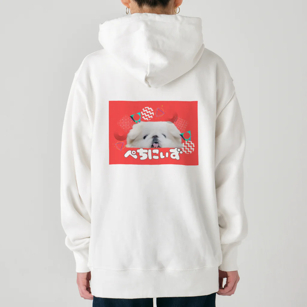 CHUNTANのいちごイロ　ぺちにぃず Heavyweight Hoodie