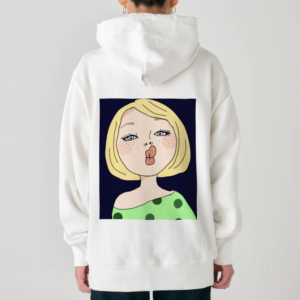 ゆかり(・e・)の金髪少女 Heavyweight Hoodie