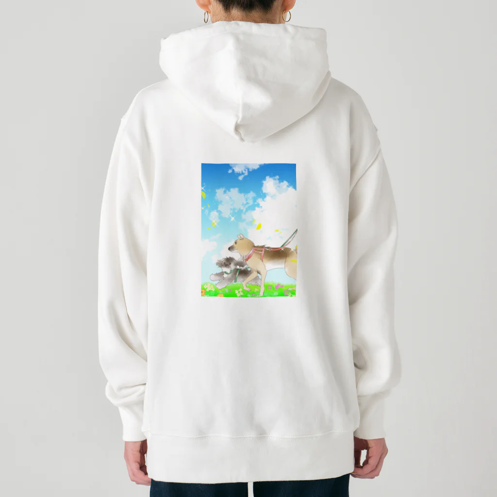 ふーがんしょっぷのお散歩 Heavyweight Hoodie