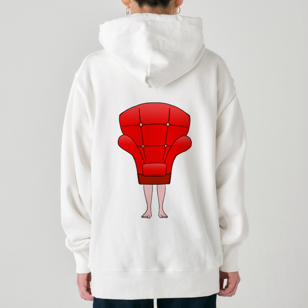 dougaseiseitokoroの足の生えた椅子 Heavyweight Hoodie