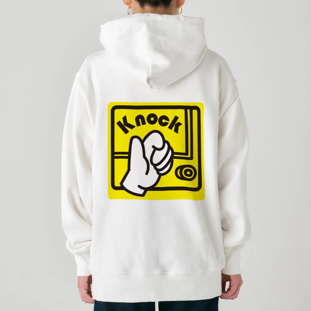 tekutekupockeのknock on the door Heavyweight Hoodie