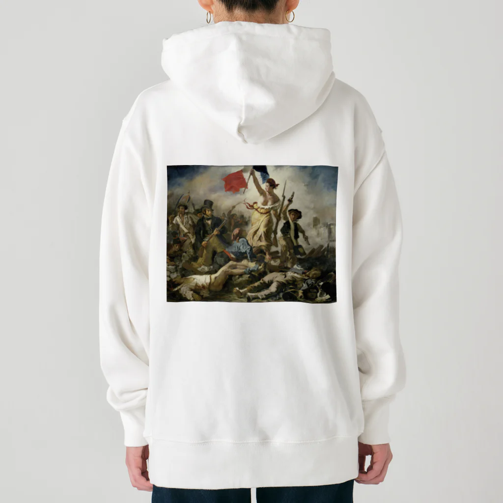 世界美術商店の民衆を導く自由の女神 / Liberty Leading the People Heavyweight Hoodie