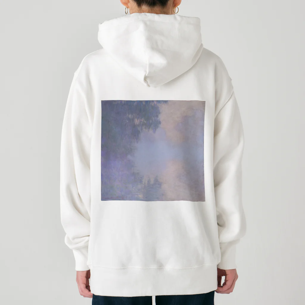 世界美術商店のジヴェルニー近郊のセーヌ川支流(霧) / Branch of the Seine near Giverny (Mist) Heavyweight Hoodie