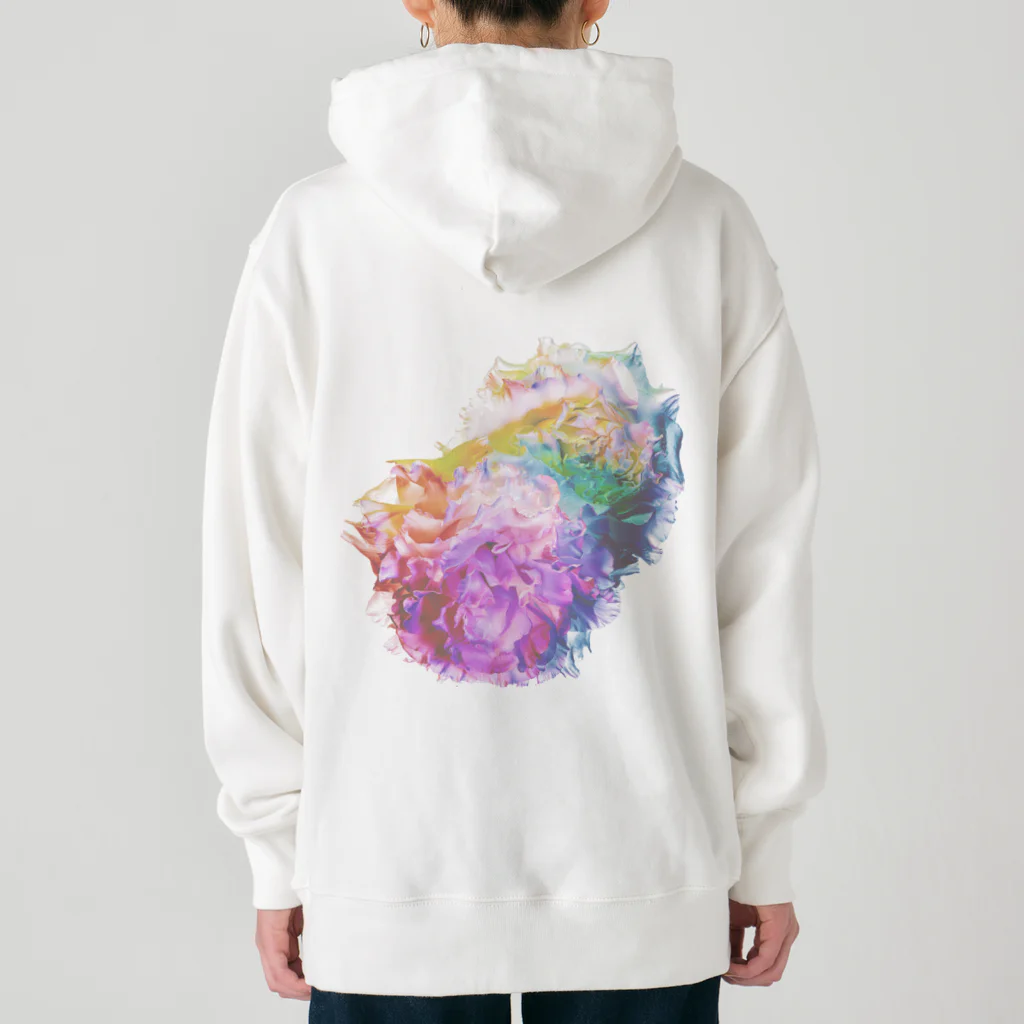 K_flowerのRainbow Carnation Heavyweight Hoodie