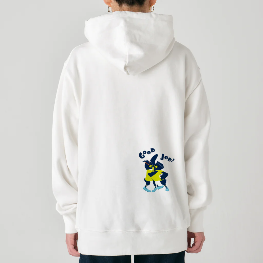 ミスミヨーコのペンギンサッカー部 Heavyweight Hoodie