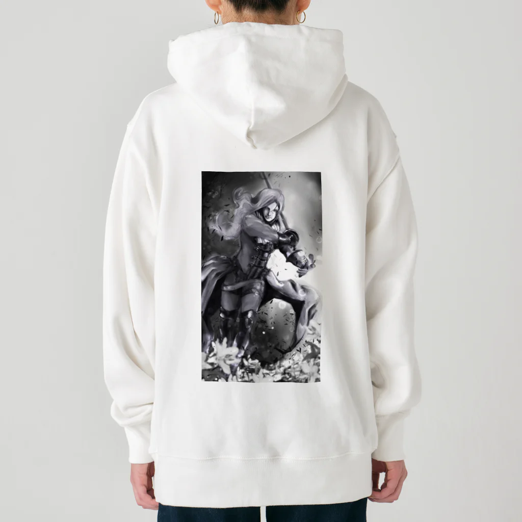 創作男子・稲冨の月よ月… Heavyweight Hoodie