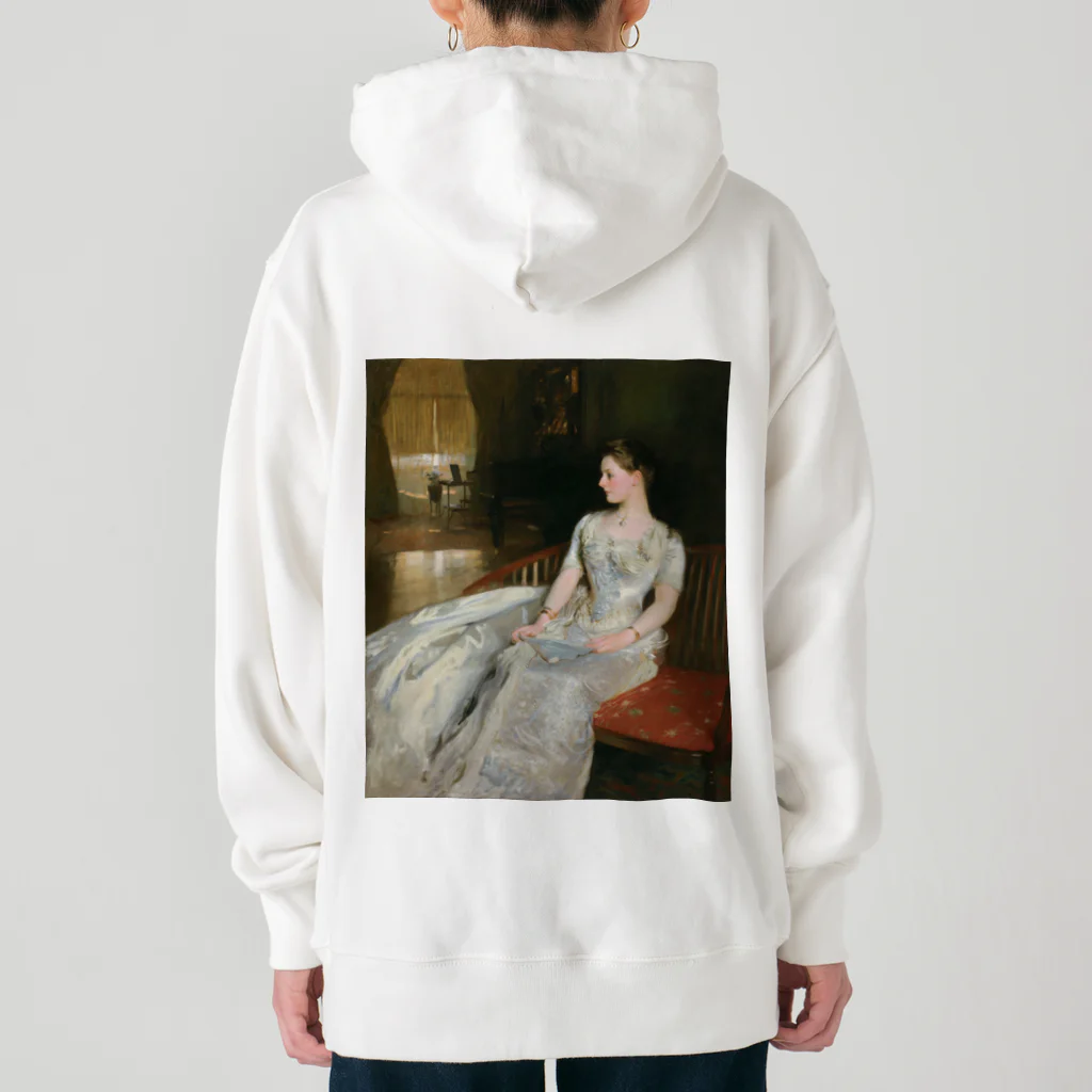 世界美術商店のセシル・ウェイド夫人の肖像 / Portrait of Mrs. Cecil Wade Heavyweight Hoodie