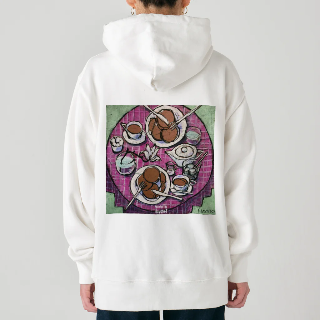 HAYATO-TのEarly spring lunch Heavyweight Hoodie