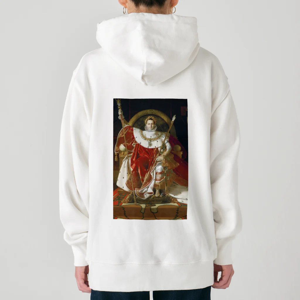 世界美術商店の玉座のナポレオン / Napoleon I on His Imperial Throne Heavyweight Hoodie