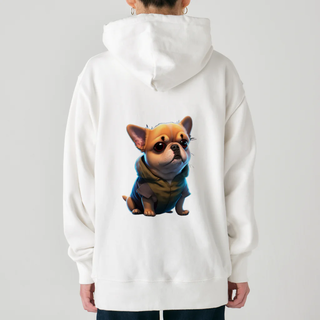 ブサかわフレンズのぶさかワン🐶 Heavyweight Hoodie