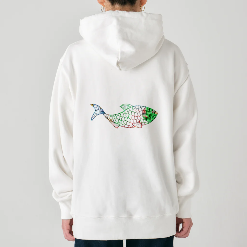 mumusの魚　water drop Heavyweight Hoodie