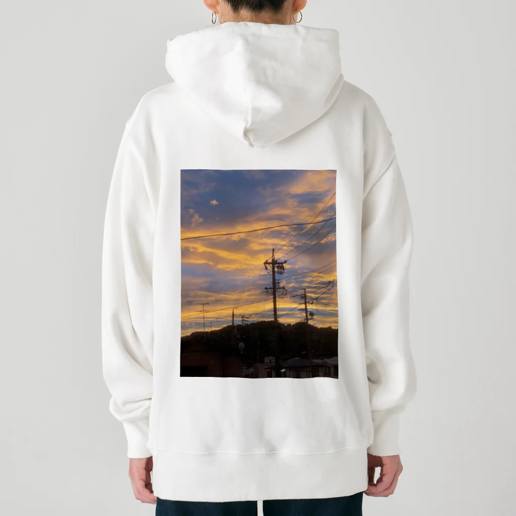 life photo goods shopの夕焼け Heavyweight Hoodie