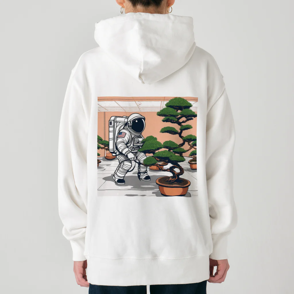 宇宙開発デザイン科のスペース盆栽 Heavyweight Hoodie