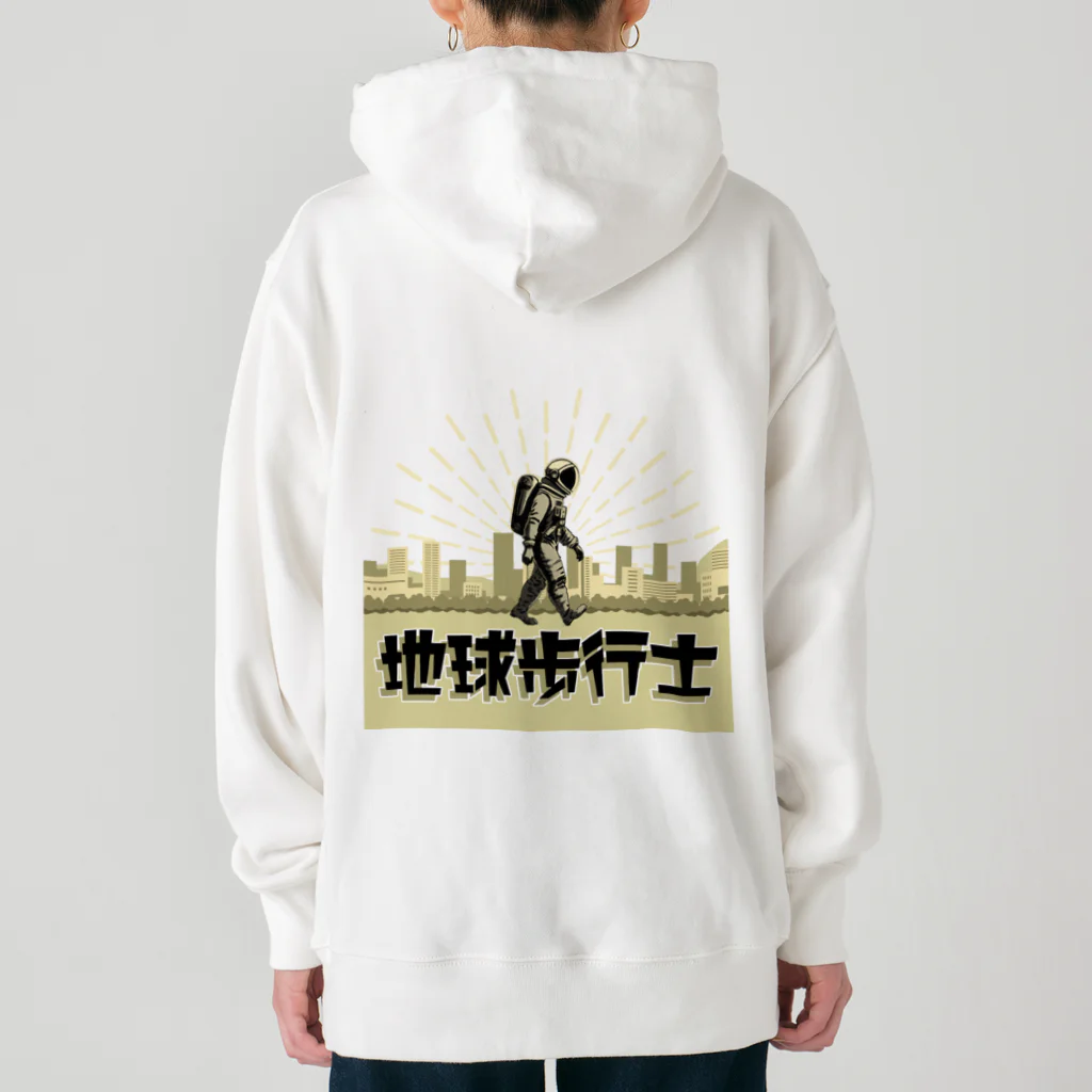 FOOF DESIGN の地球歩行士【バージョン02】 Heavyweight Hoodie