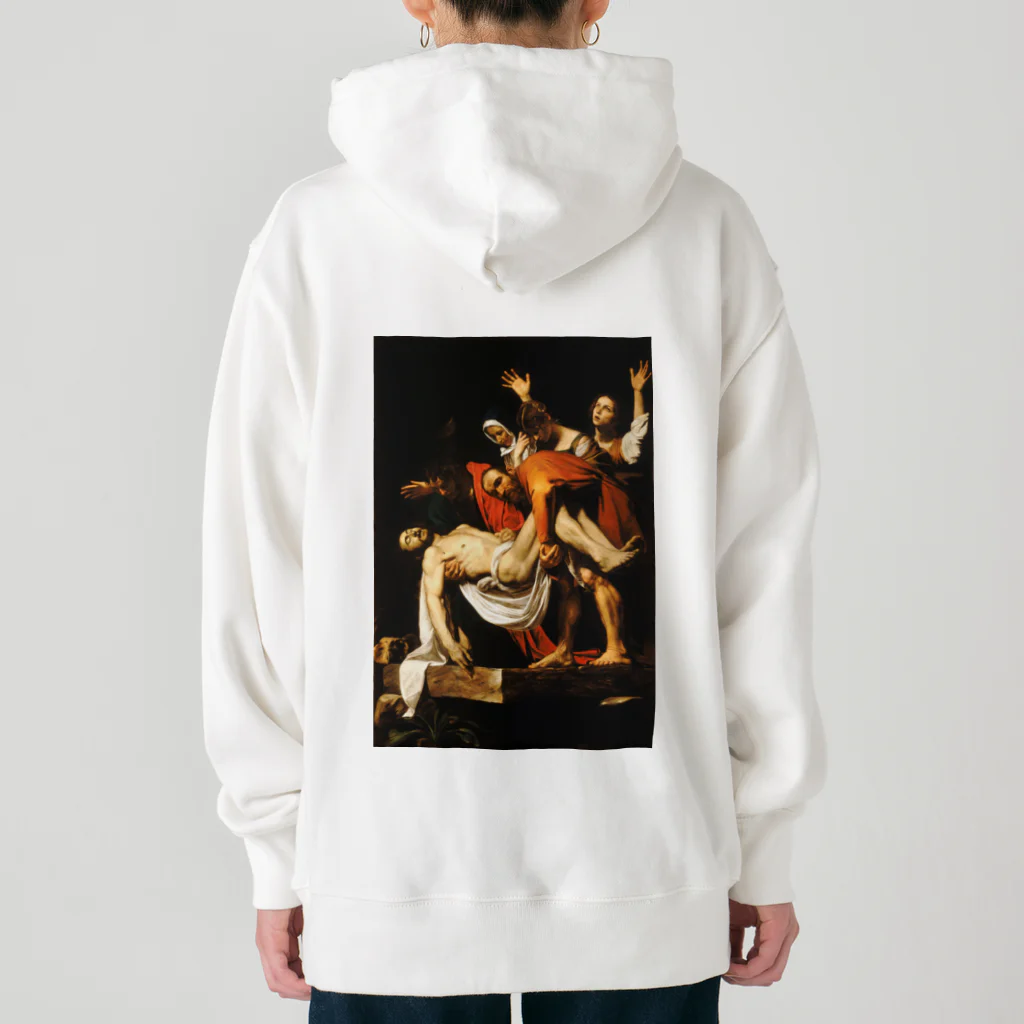 世界美術商店のキリストの埋葬 / The Entombment of Christ Heavyweight Hoodie