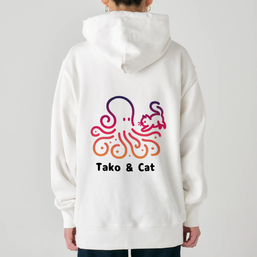 bravoadのタコ & 猫 Heavyweight Hoodie