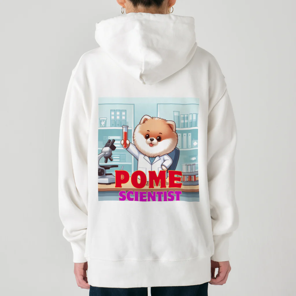 Pom-Dog'sのポメサイエンティスト Heavyweight Hoodie