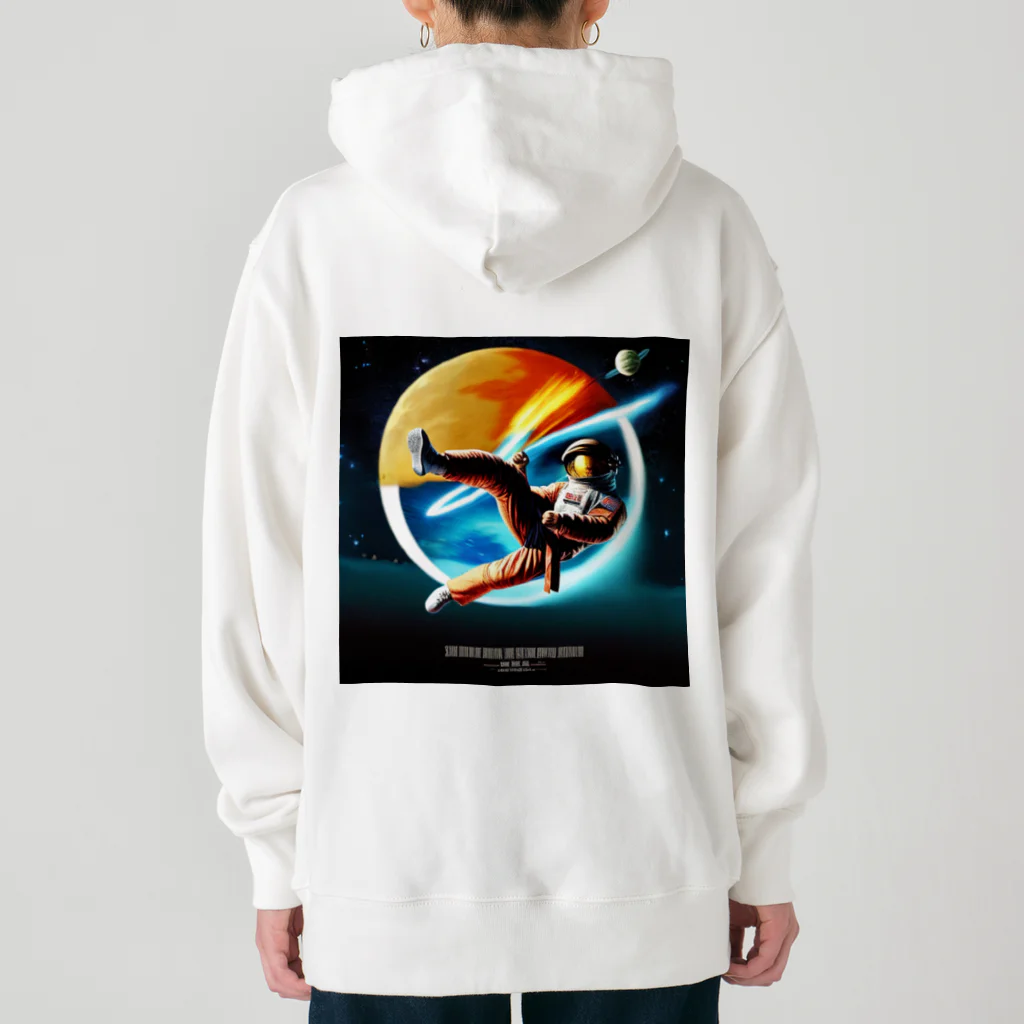 宇宙開発デザイン科の映画『スペースカンフー』 Heavyweight Hoodie