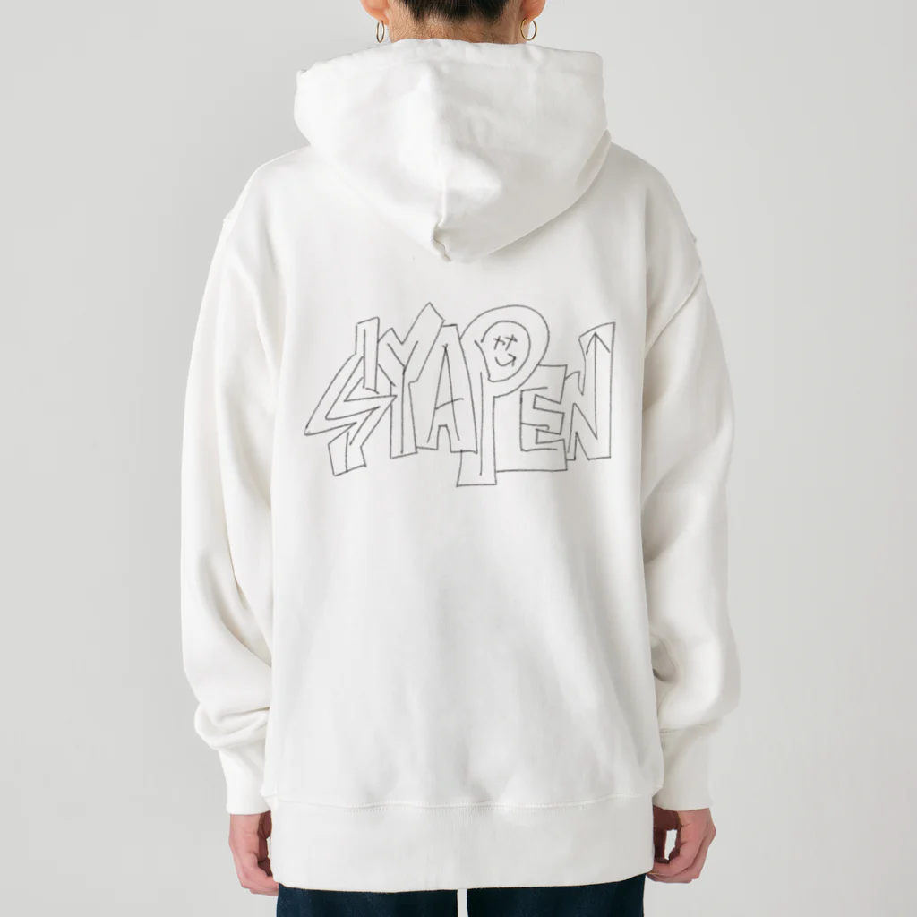 シャーpenのシャーペンロゴ Heavyweight Hoodie