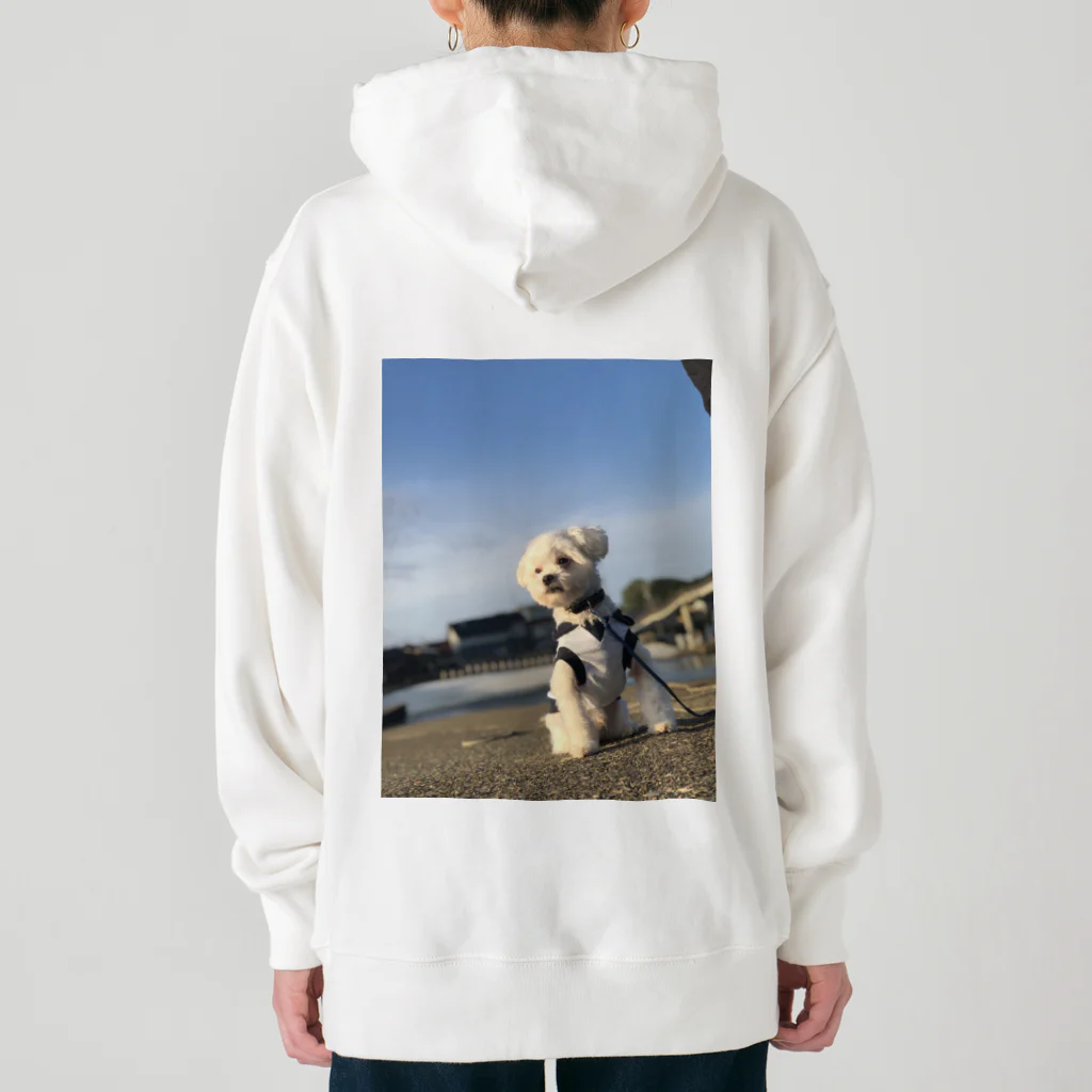 Doggyman_bowwowのエモまるくん Heavyweight Hoodie