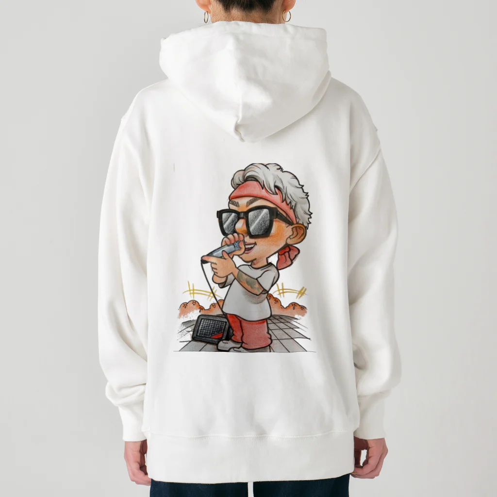 アウトパズルのまっかくんパーカー Heavyweight Hoodie