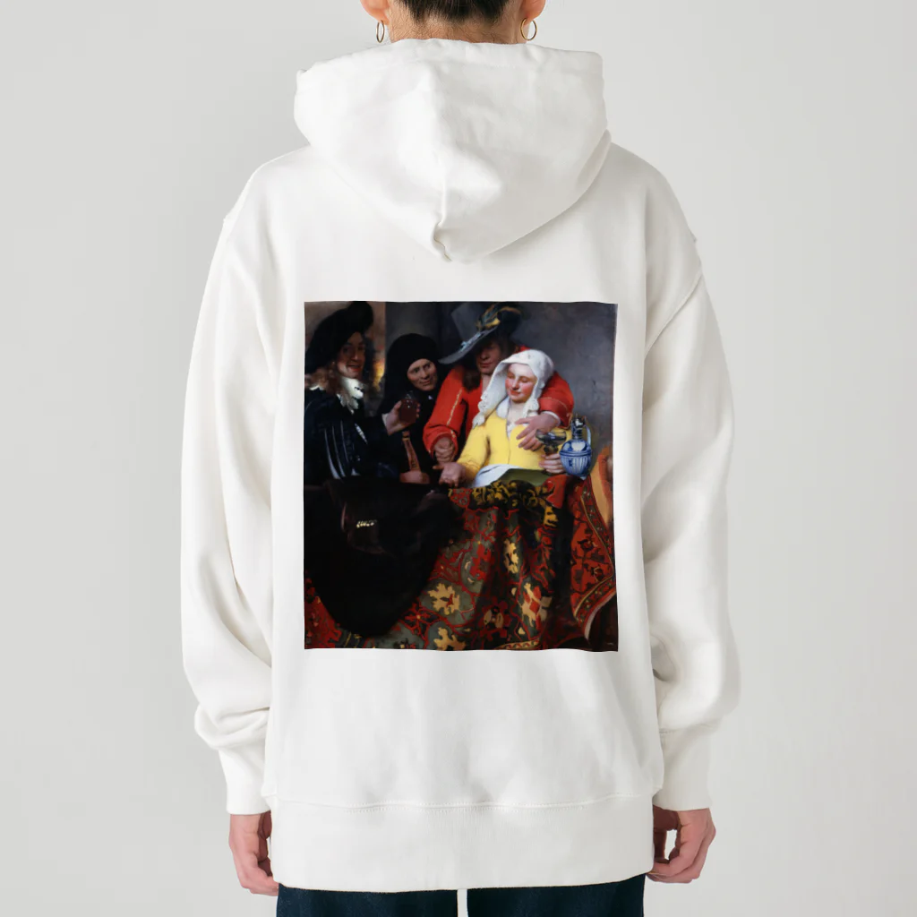 世界美術商店の取り持ち女 / The Procuress Heavyweight Hoodie