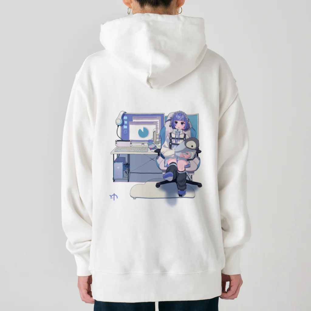 雛井ゆら┃Yura Hinaiのルンルンなサブカルファッションの女の子 Heavyweight Hoodie