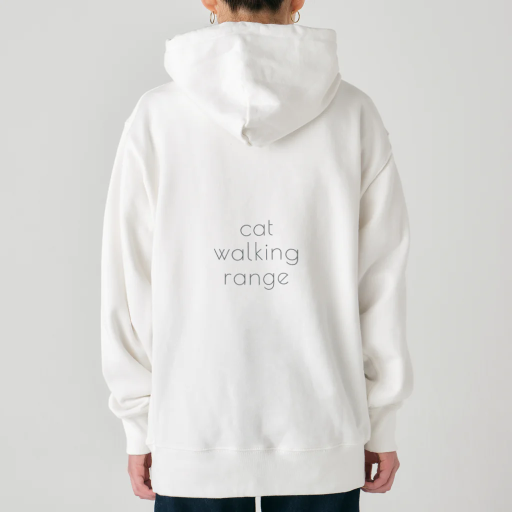 ZIKITO-raのCat Walking Range  Heavyweight Hoodie