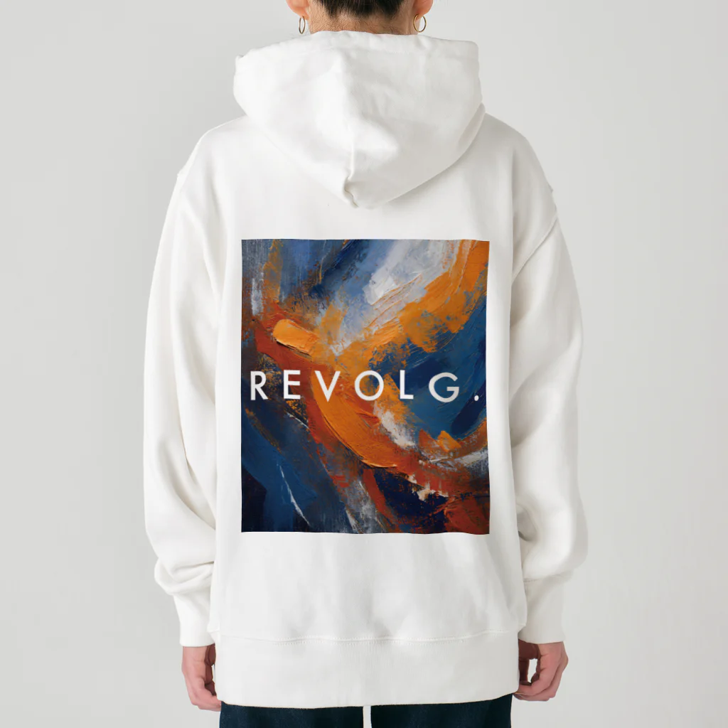 REVOLG.の人生はアートだ！アナタの... Heavyweight Hoodie