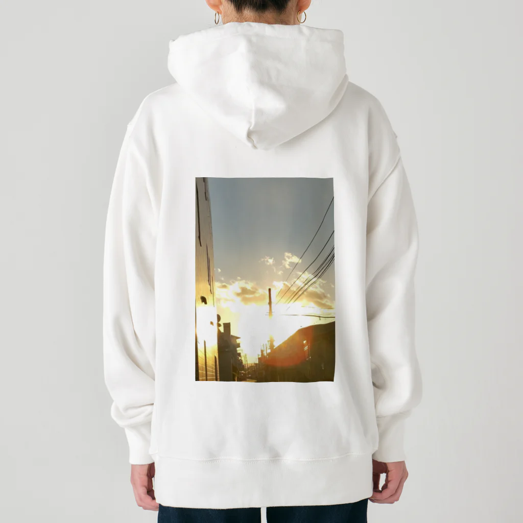 NANASHOPの夕暮れの街角 Heavyweight Hoodie