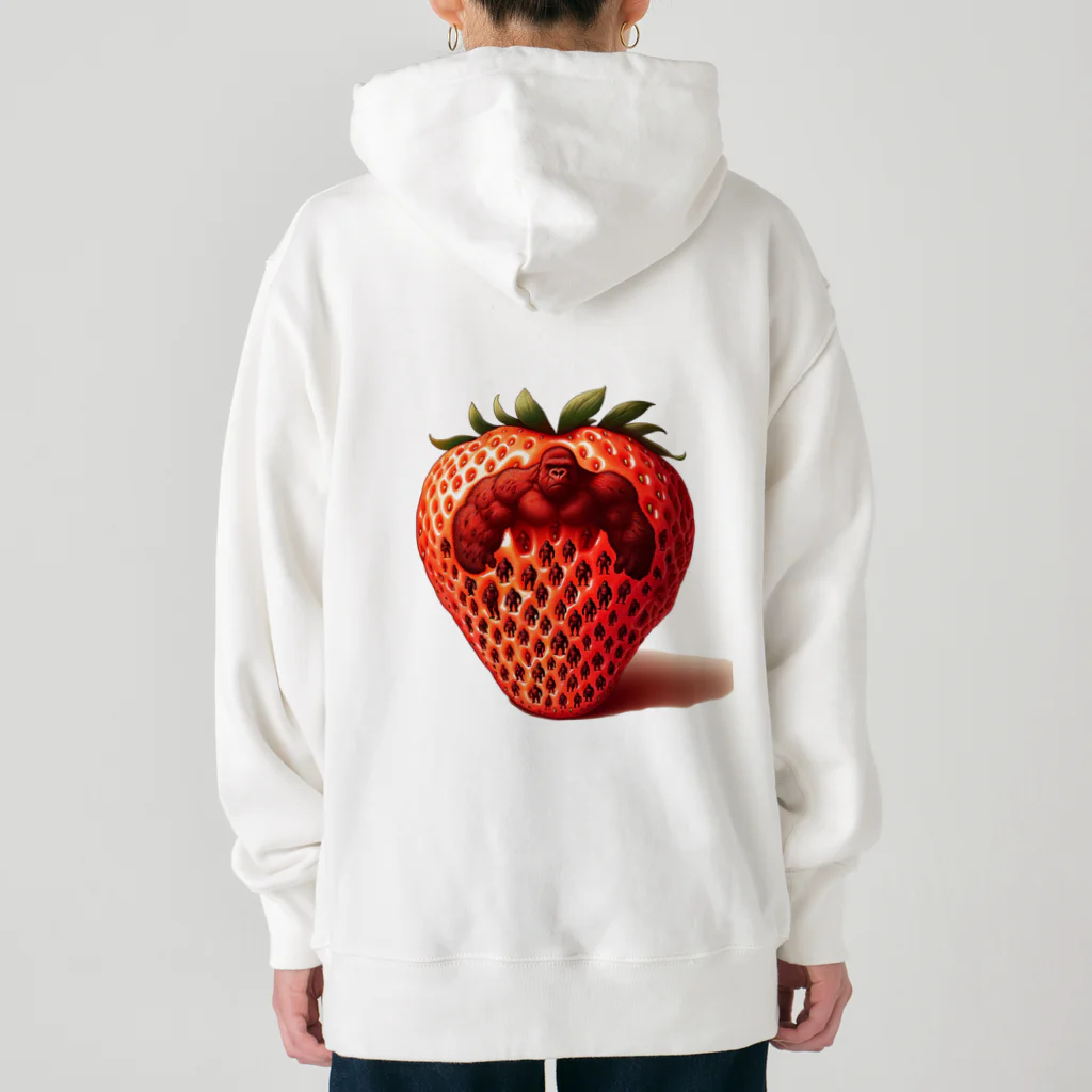 ゴリラショップのThe Mighty Gorilla Strawberry  Heavyweight Hoodie