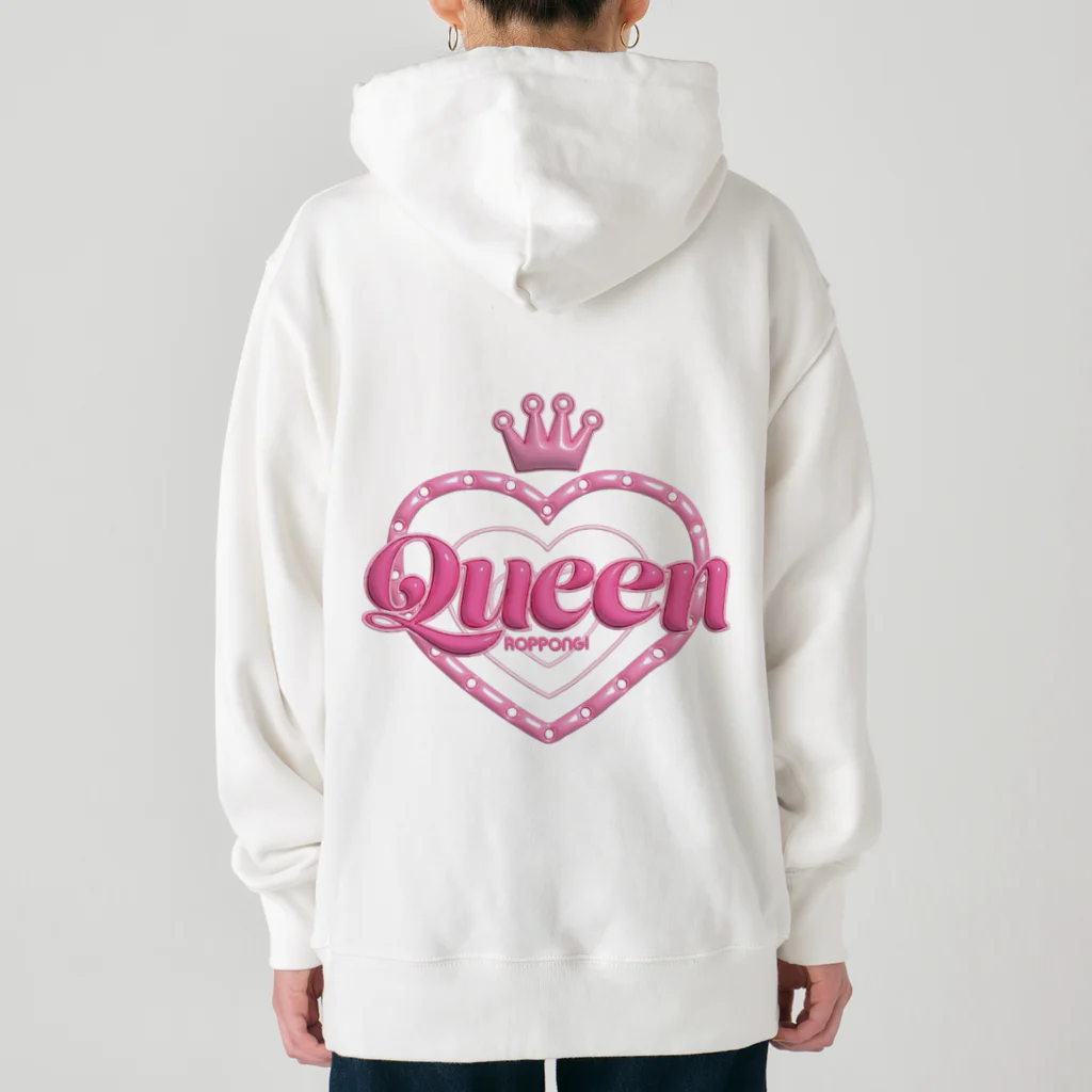 ハピネスポイント🌷山田ホアニータのQueenロゴパーカー Heavyweight Hoodie