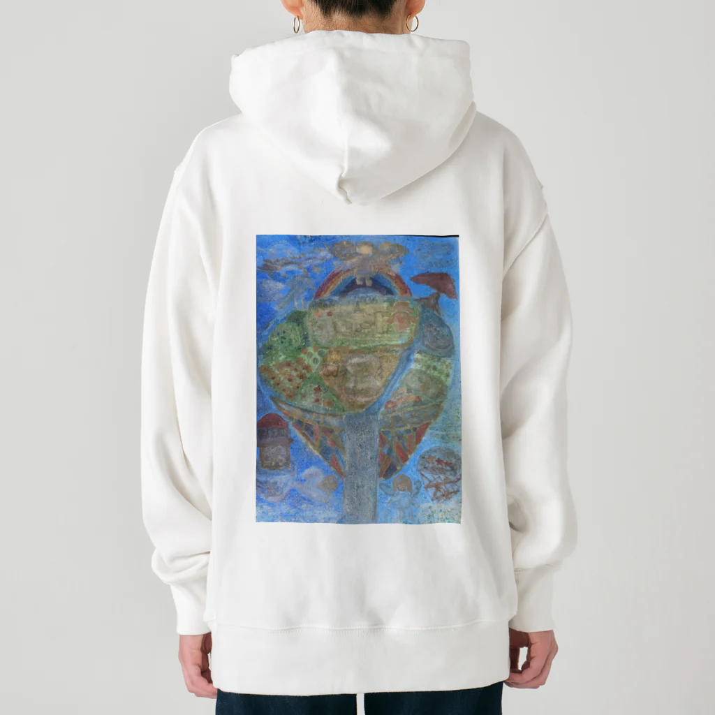 幻想世界のユートピアのひととき Heavyweight Hoodie