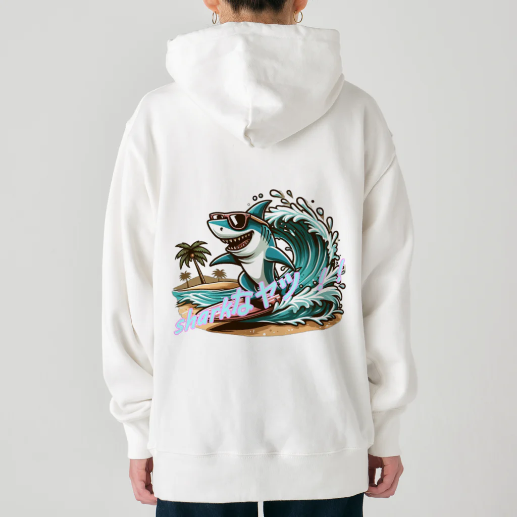 風来のSharkなヤツ!! Heavyweight Hoodie