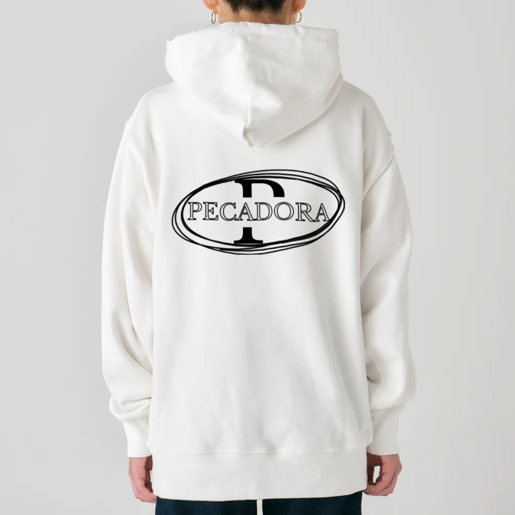 papi&biaのラッパーフレンチブルドッグ Heavyweight Hoodie