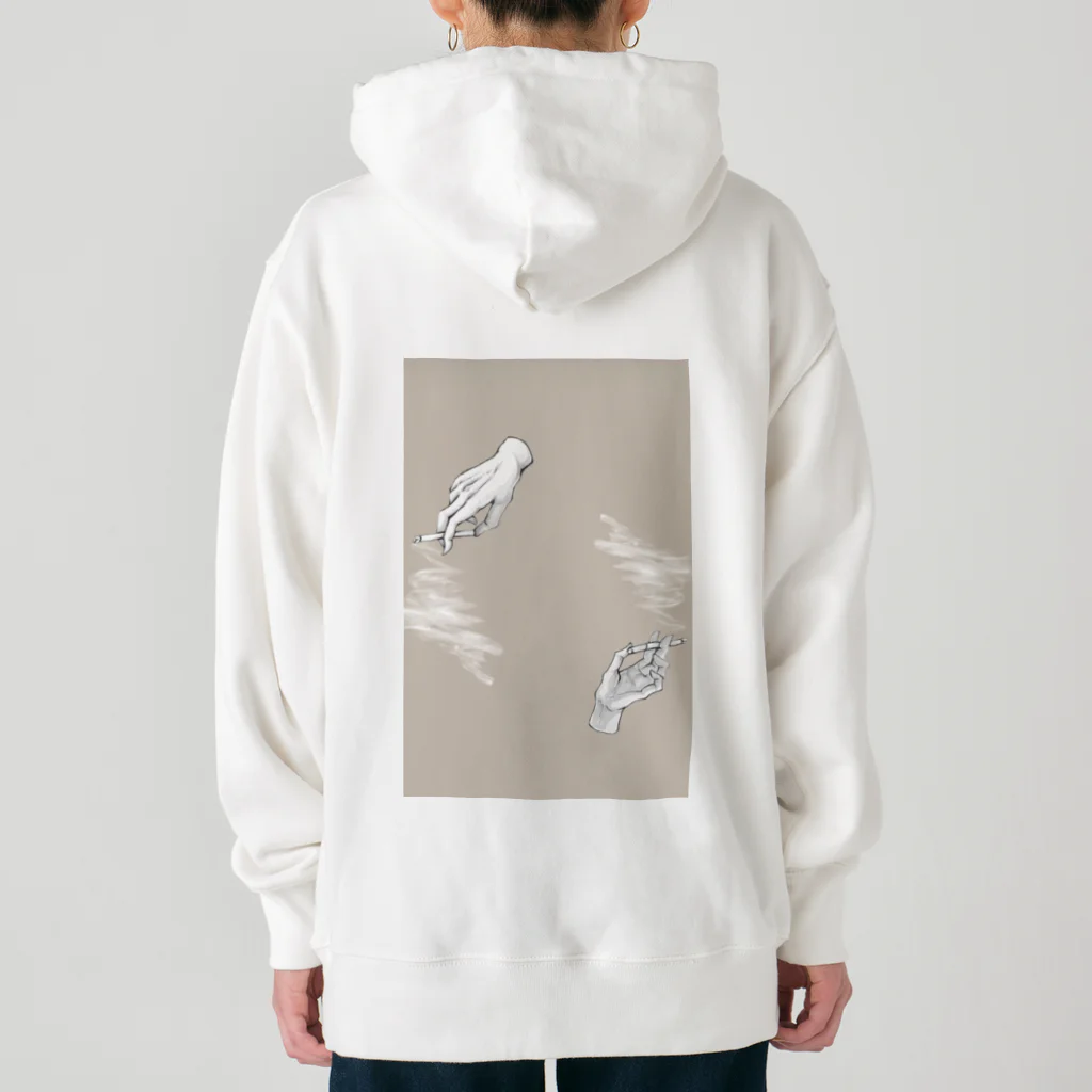 えびの巣の煙に誘われて Heavyweight Hoodie