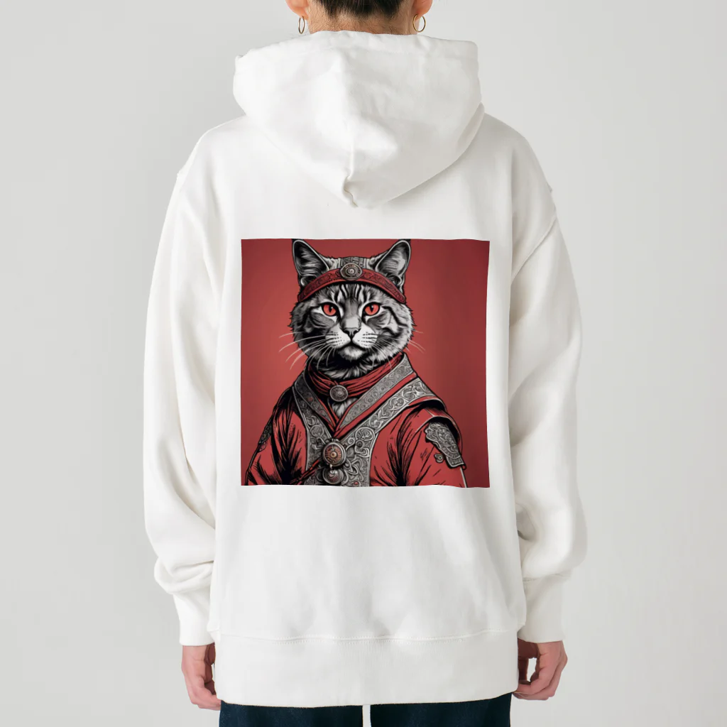 hogarakuの縄文猫 Heavyweight Hoodie