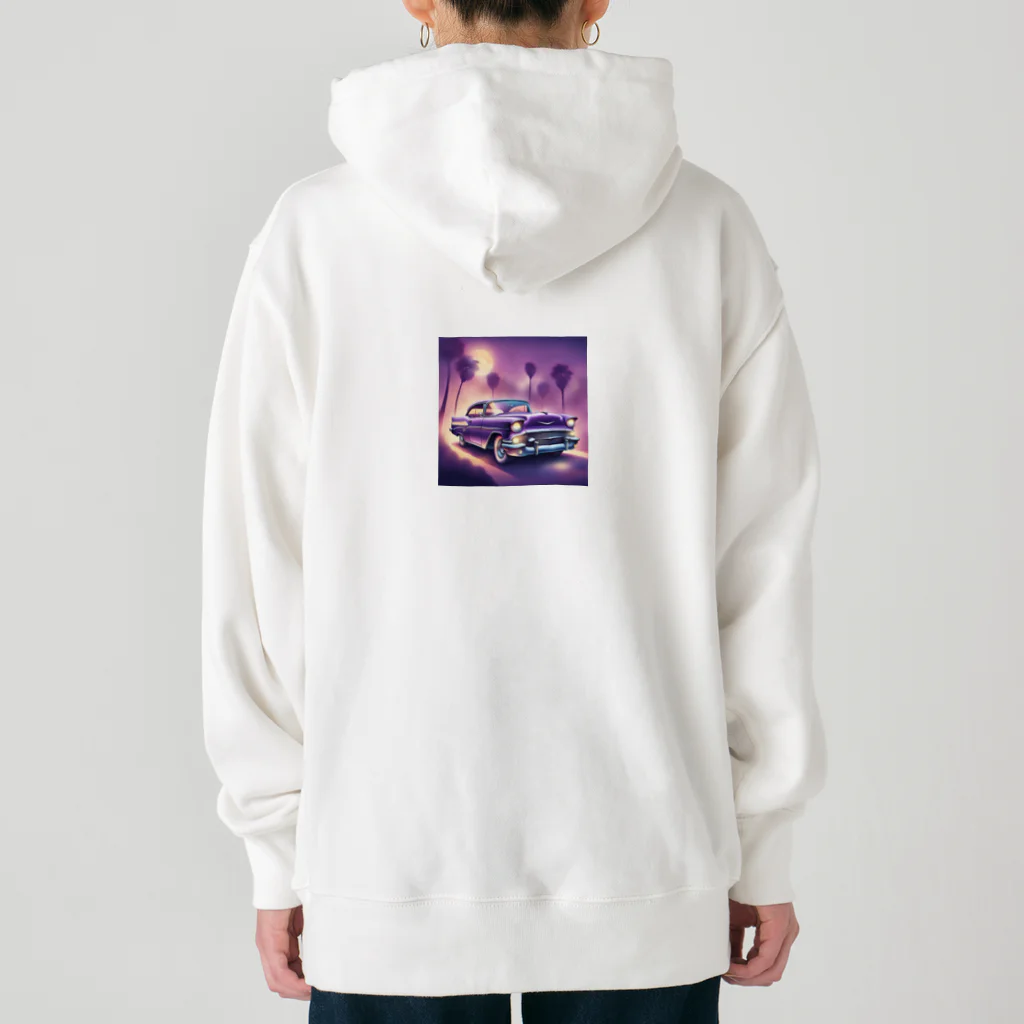 apWK5Yg8のパープルパワーロード Heavyweight Hoodie