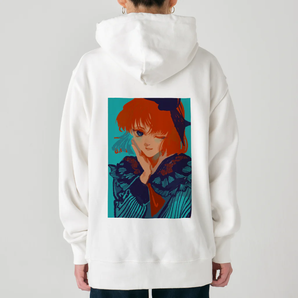 日白 百のgirl Heavyweight Hoodie