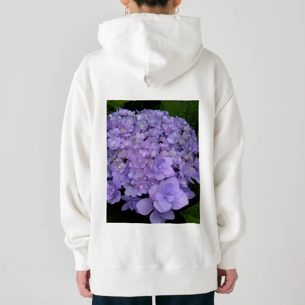 yurisacinの紫陽花（紫） Heavyweight Hoodie