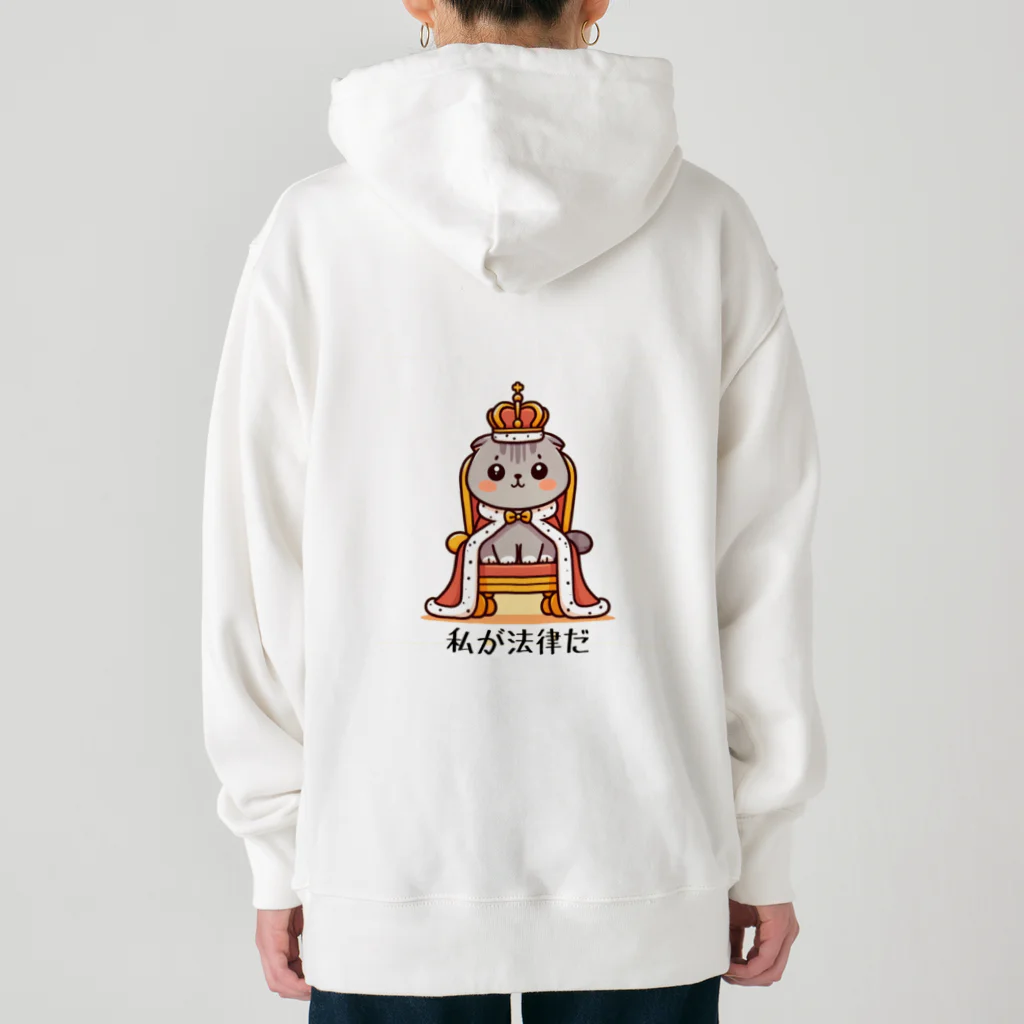 CROWN−CLOWNの【スコティッシュフォールドC】私が法律だ Heavyweight Hoodie