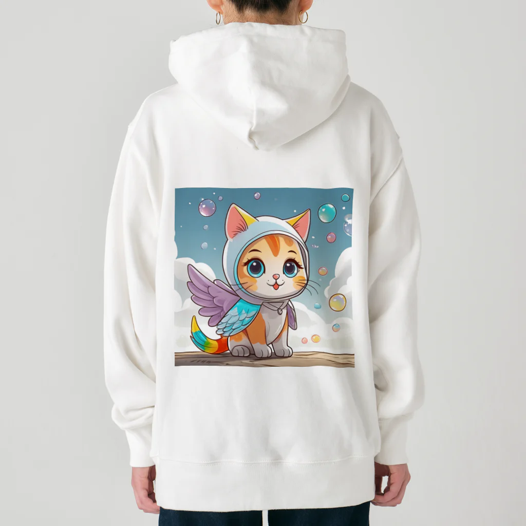 癒しの部屋🐾໒꒱の着ぐるみCat✧˖* Heavyweight Hoodie