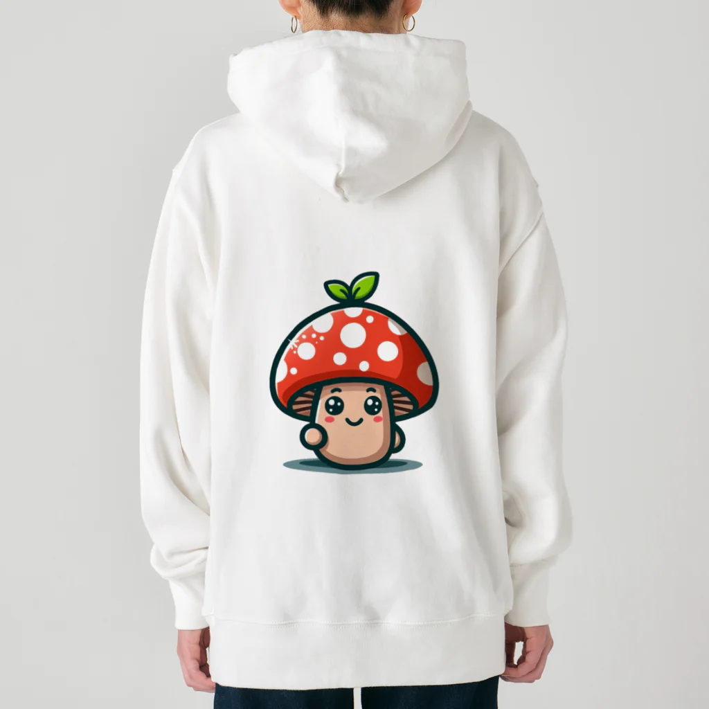 かわいいキノコくん🍄のかわいいキノコくん🍄 Heavyweight Hoodie