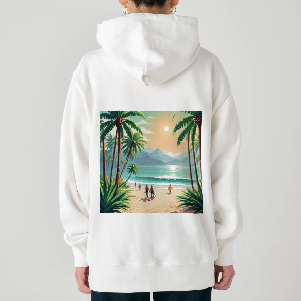 Paradise ExploreのPalm Breeze Bliss Heavyweight Hoodie