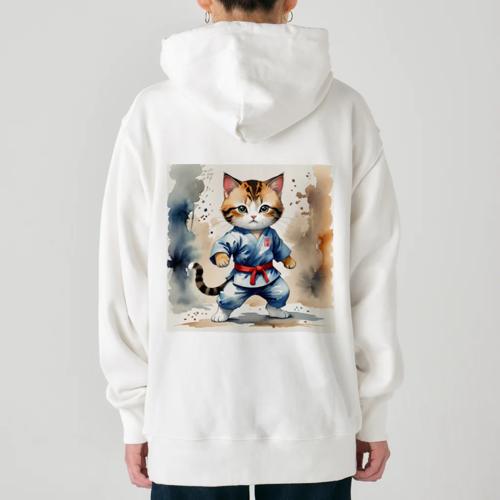 なむねこのさぁ！かかってこいニャ Heavyweight Hoodie