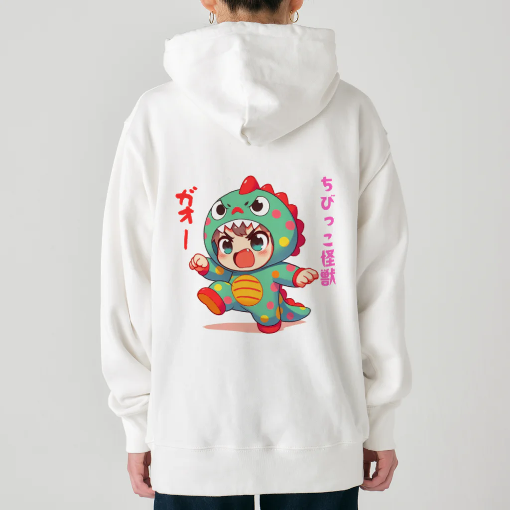 snow-birdのちびっこ怪獣 Heavyweight Hoodie