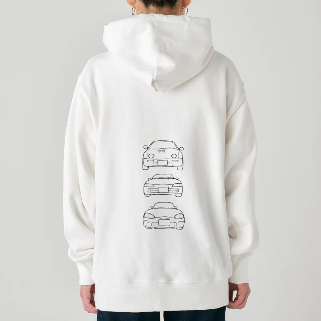 eMu*りおのA.B.C  K-car Heavyweight Hoodie