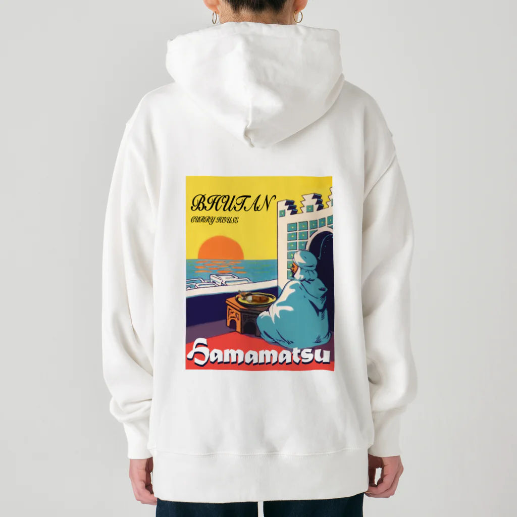 カレーハウスブータンのカレーハウスブータン公式Tシャツ "蘭字"  Heavyweight Hoodie