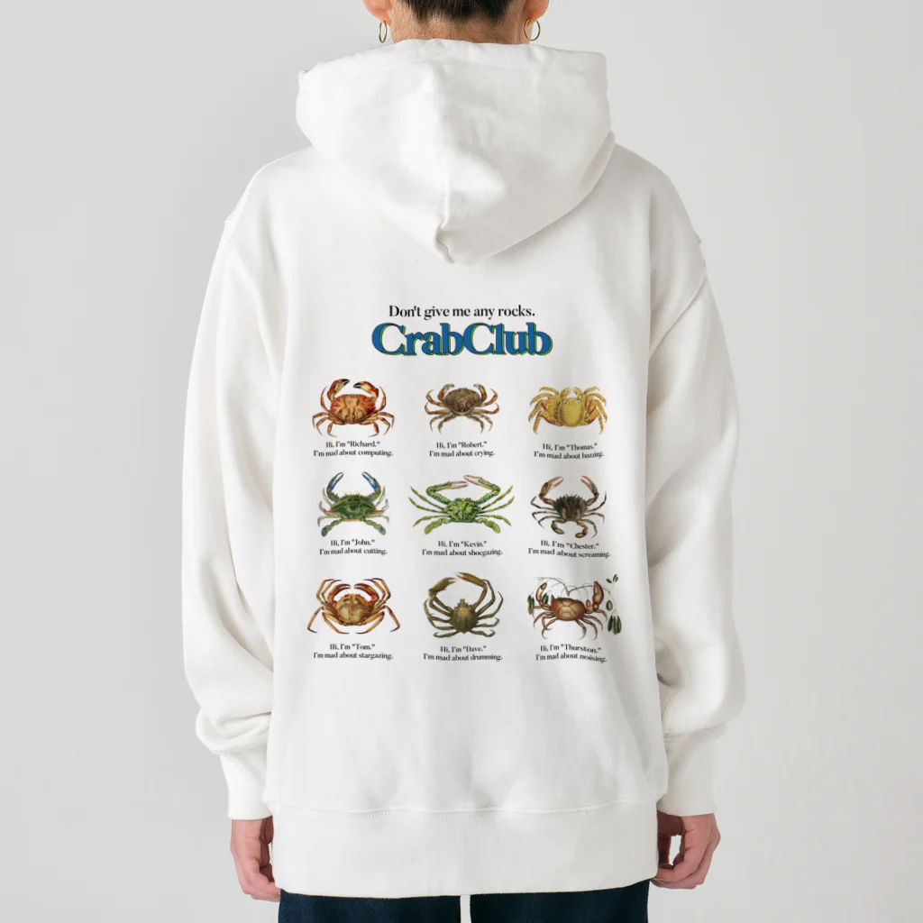 Parallel Imaginary Gift ShopのCrab Club Heavyweight Hoodie