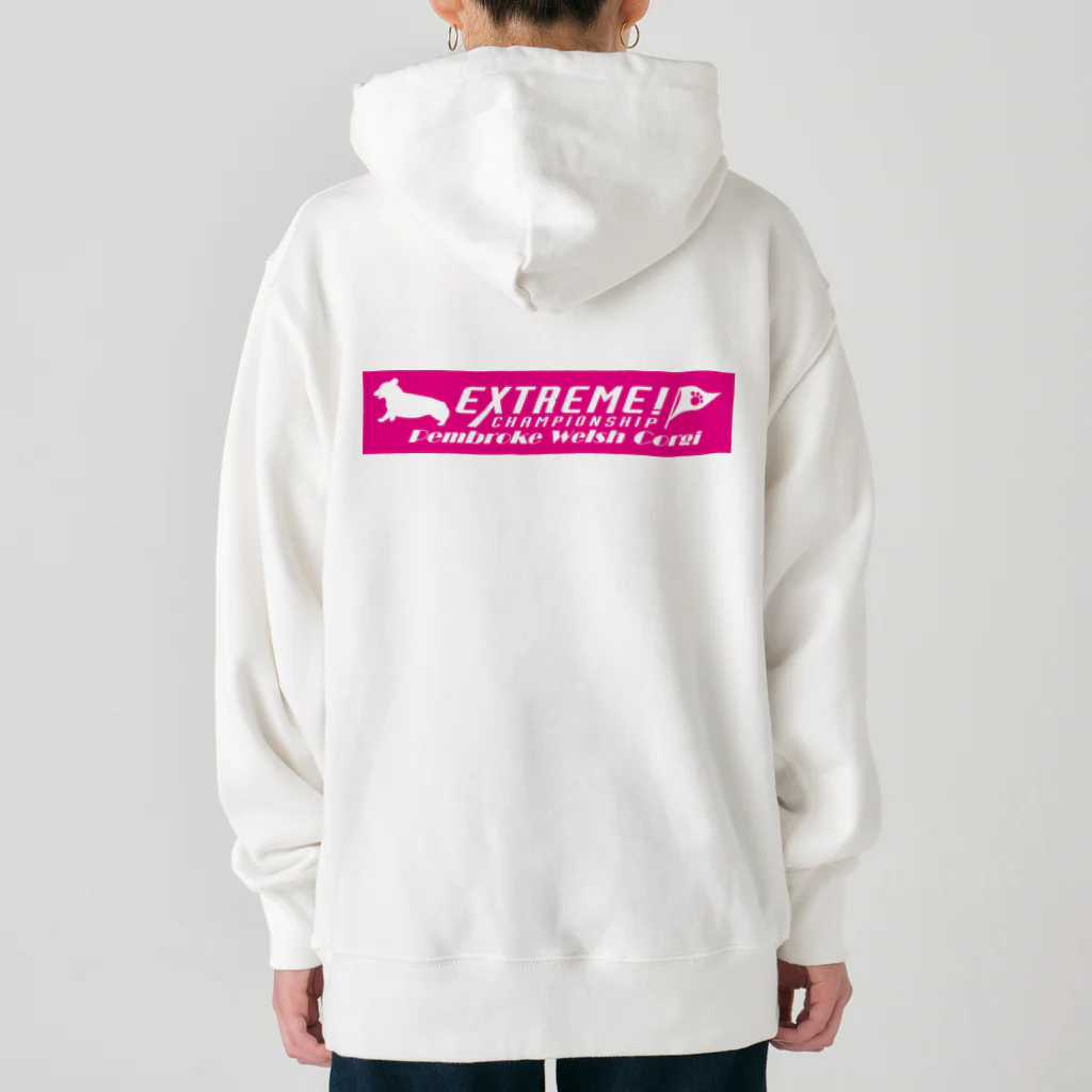 ドッグライフプランはしもとのエクストリーム×ウェルシュコーギー・ペンブローク Heavyweight Hoodie